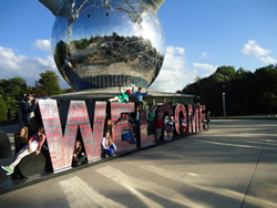 Visite à l'Atomium
